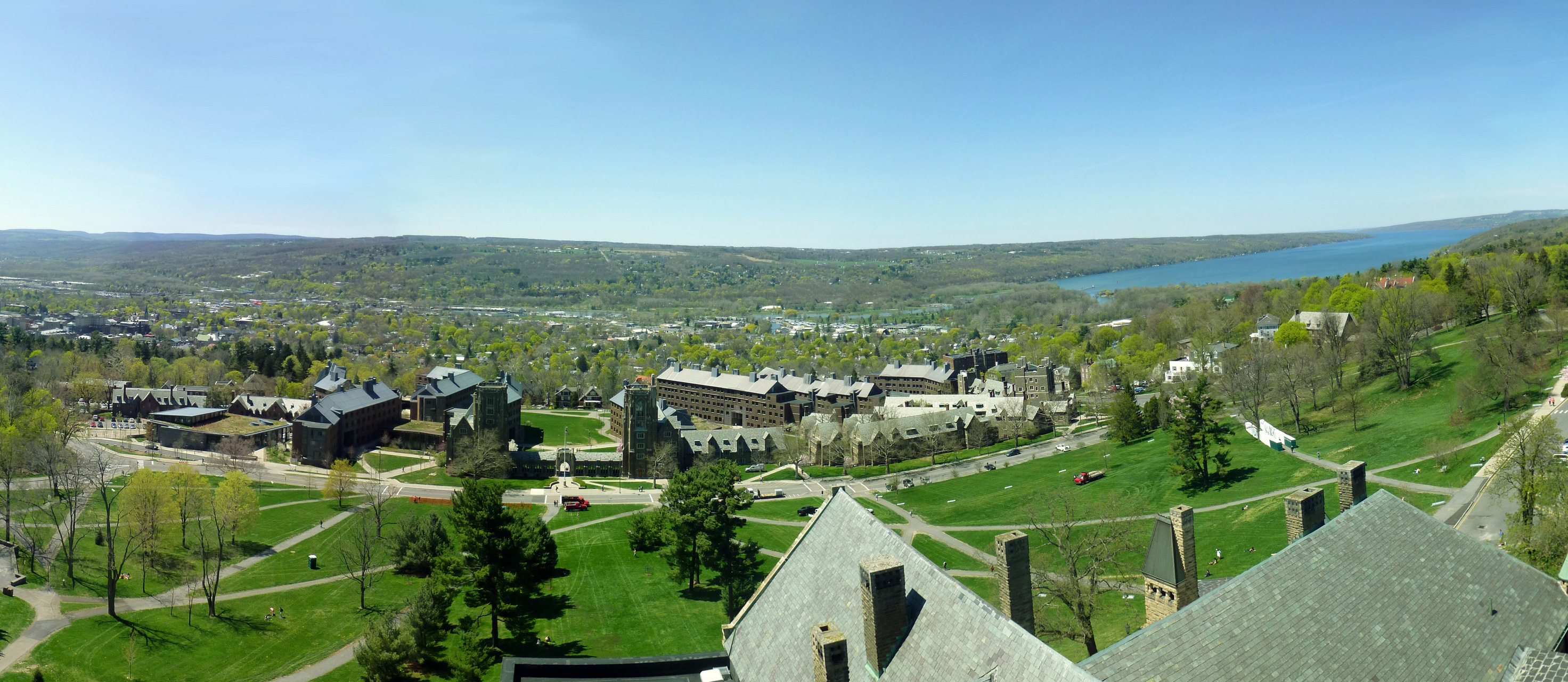 Cornell University campus in Ithaca